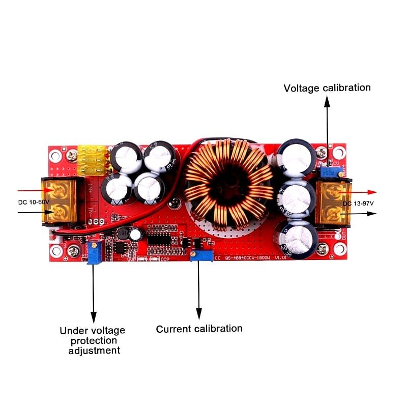 1800W DC-DC STEP UP MODULE - Image 2