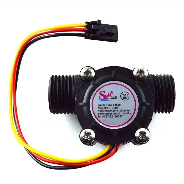 WATER FLOW SENSOR 1/2-INCH YFS201
