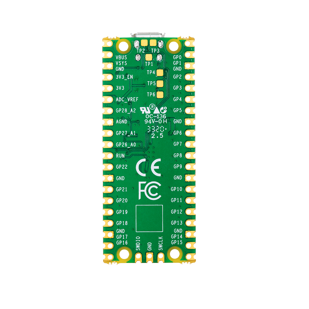 Raspberry PI Pico with Headers and Micro USB Cable - Image 5