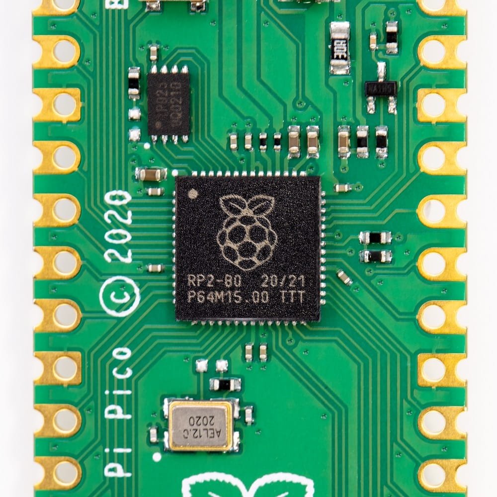 Raspberry PI Pico with Headers and Micro USB Cable - Image 3