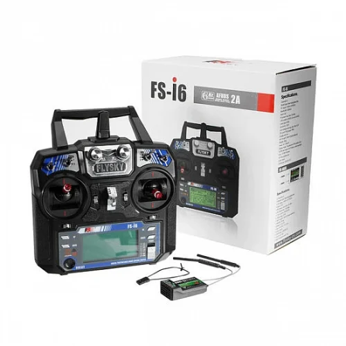 FLYSKY FS-I6 2.4Ghz 6-CHANNEL TRANSMITTER AND RECEIVER